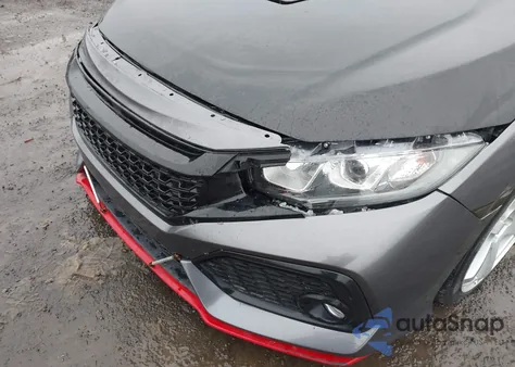 2017 Honda Civic Si z USA, uszkodzony, nr VIN 2HGFC1E52HH700400